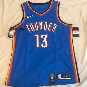 Paul George SwingMan Jersey OKC #13 LargeBrandNew